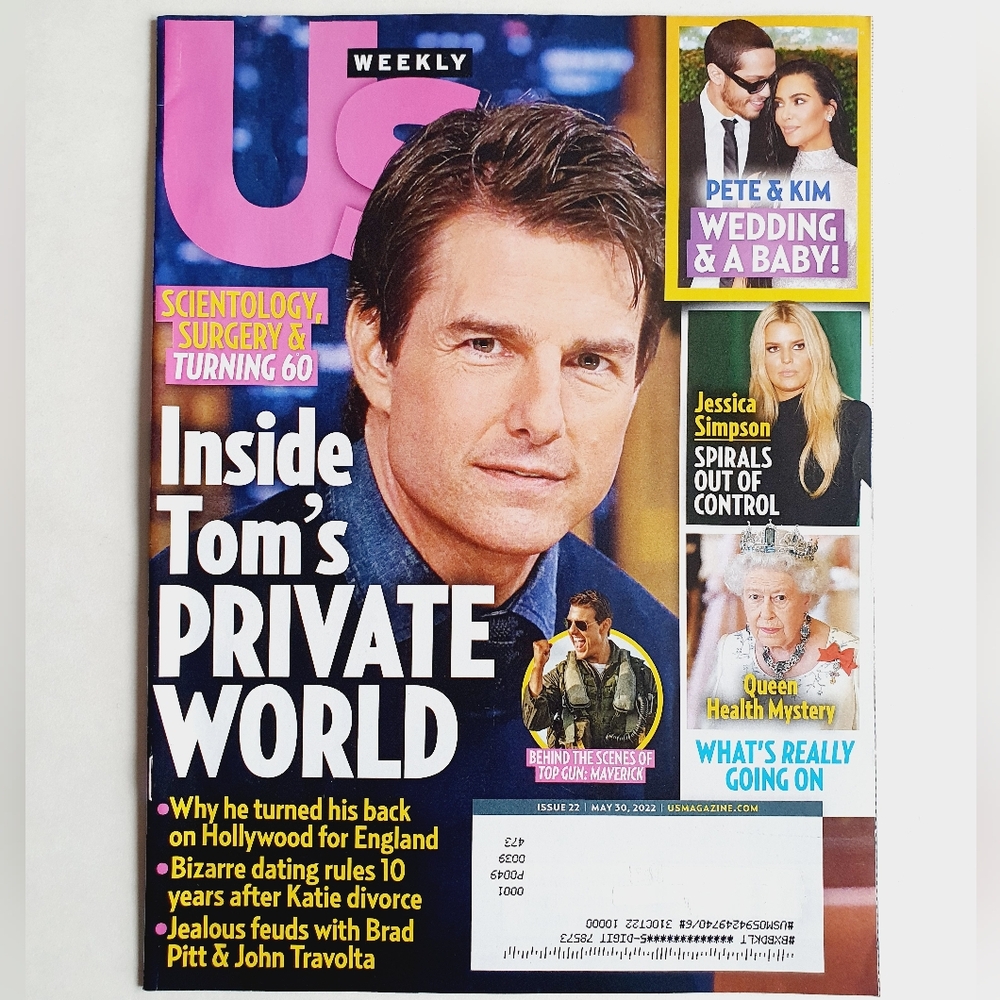 Us Weekly Magazine May 30, 2022 Tom Cruise - Pete & Kim - Queen Elizabeth